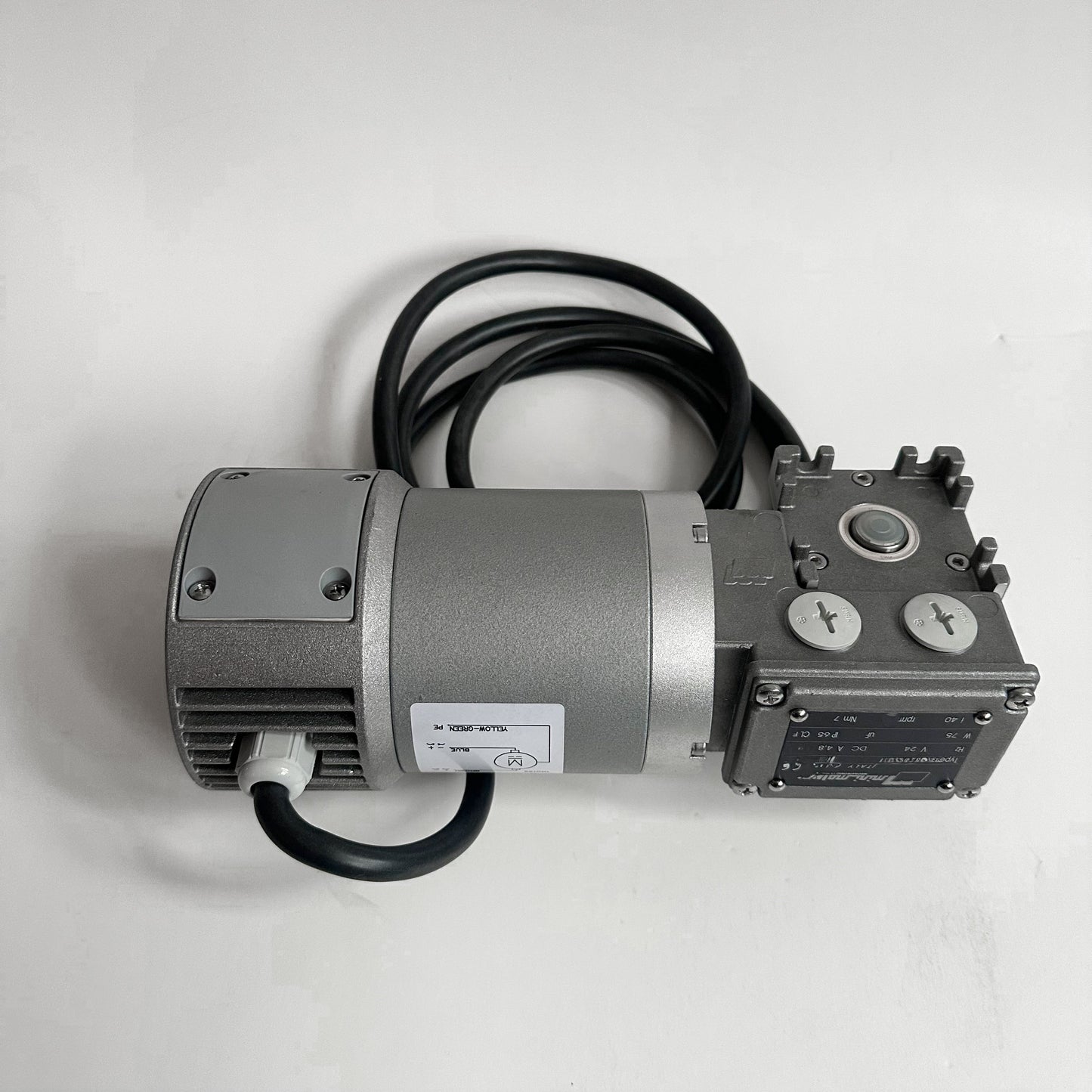 Sorter reject conveyor motor