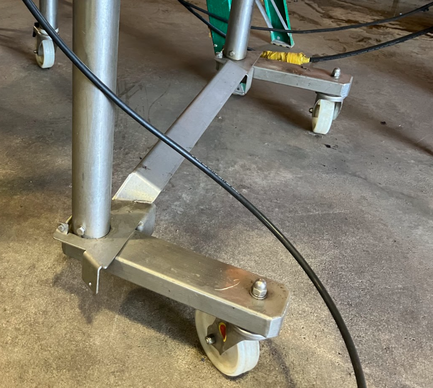 Anti-Rotation Stop for BBC Technologies and TOMRA Blueberry Color Sorter.