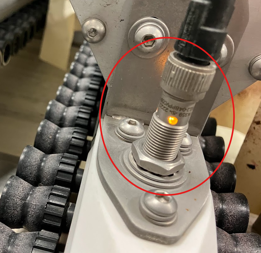 Chain Sensor for BBC Technologies and TOMRA Blueberry KATO 260.