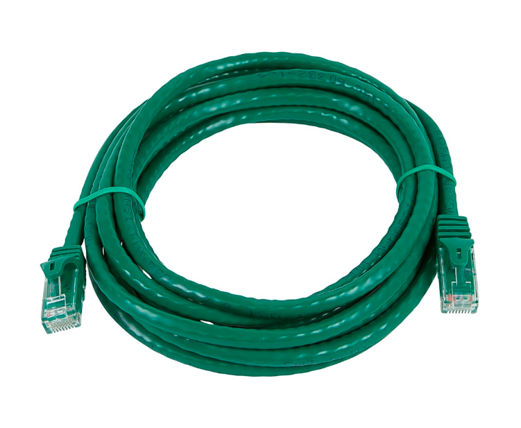 2m Green Ethernet Cable