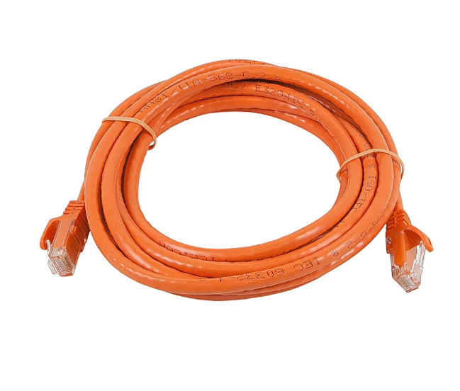2m Orange Ethernet Cable