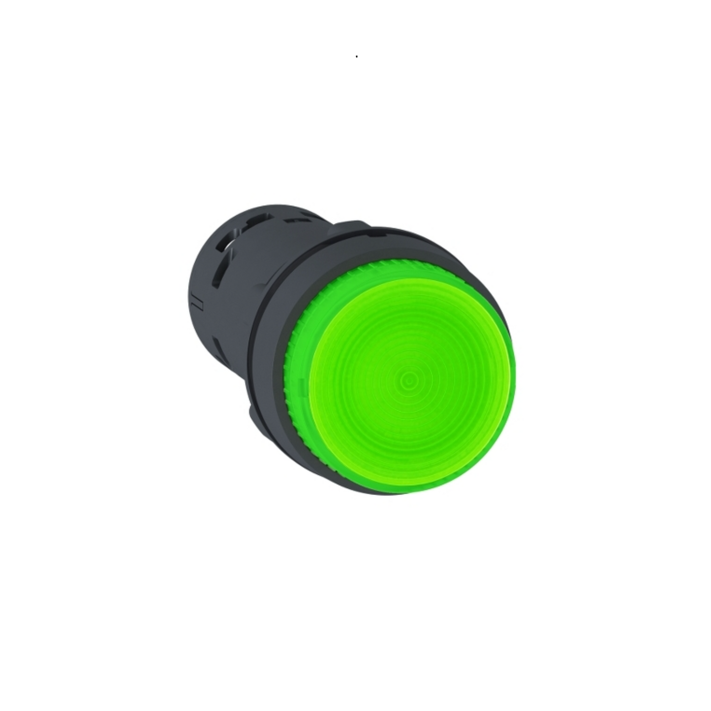 Illuminated Green Push Button