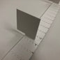 Inner flighted section of packaging conveyor belt for CURO